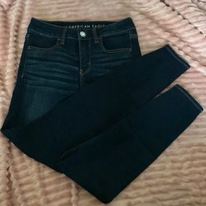 American Eagle next level stretch jegging.